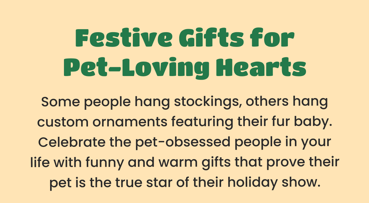Shop Gifts For Pet Lovers