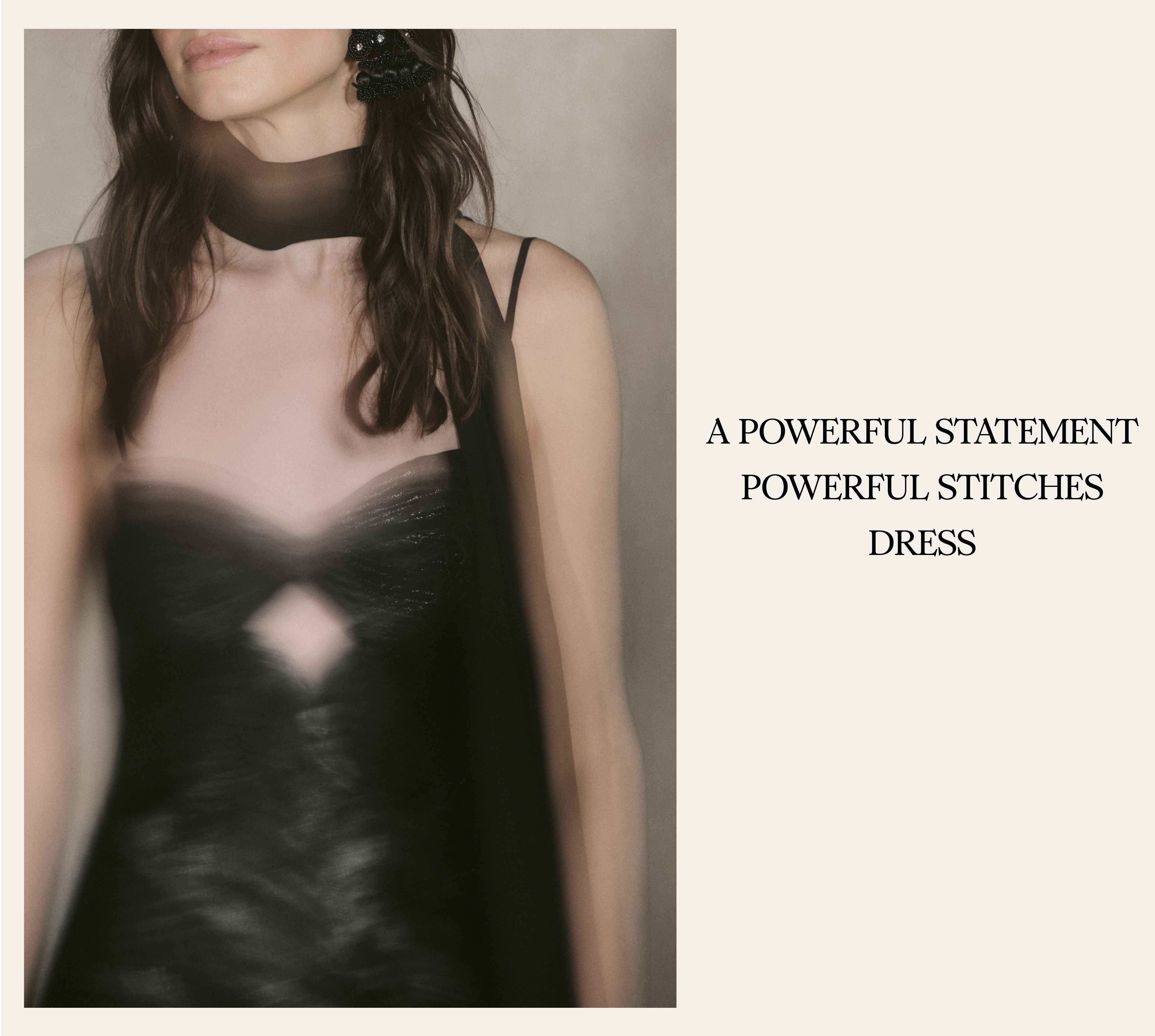 A powerful statement — Powerful Stitches Dress