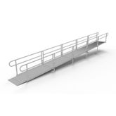 30' L x 3' W EZ-ACCESS® PATHWAY Straight Aluminum Wheelchair Ramp Kit