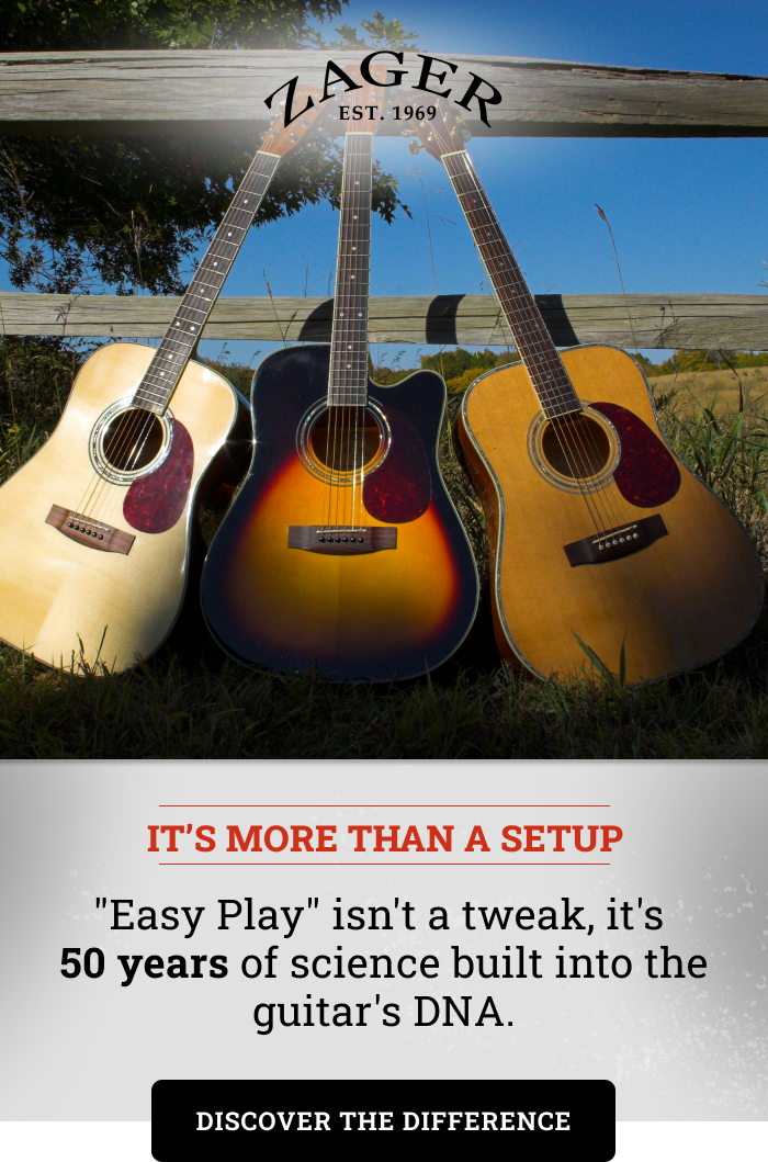 "Easy Play" isn't a tweak, it's 50 years of science built into the guitar's DNA.