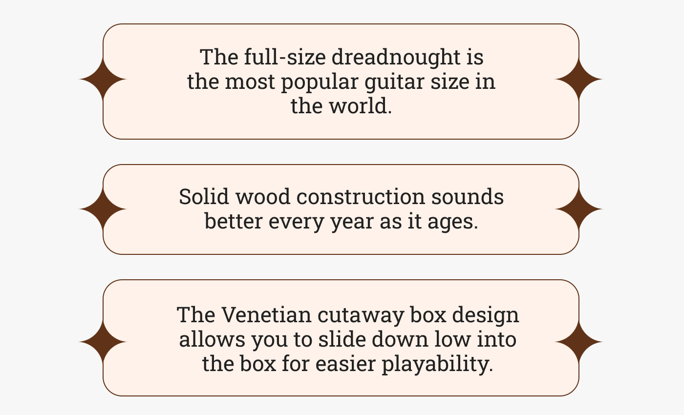 ZAD900CE Solid Spruce/Rosewood Acoustic Electric AURA Pro Series