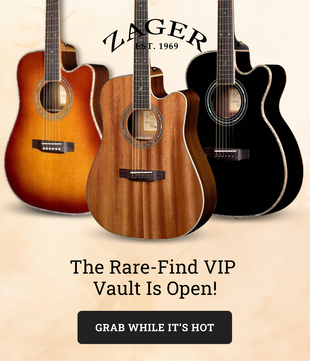 Claim Your Piece of Zager Legacy!