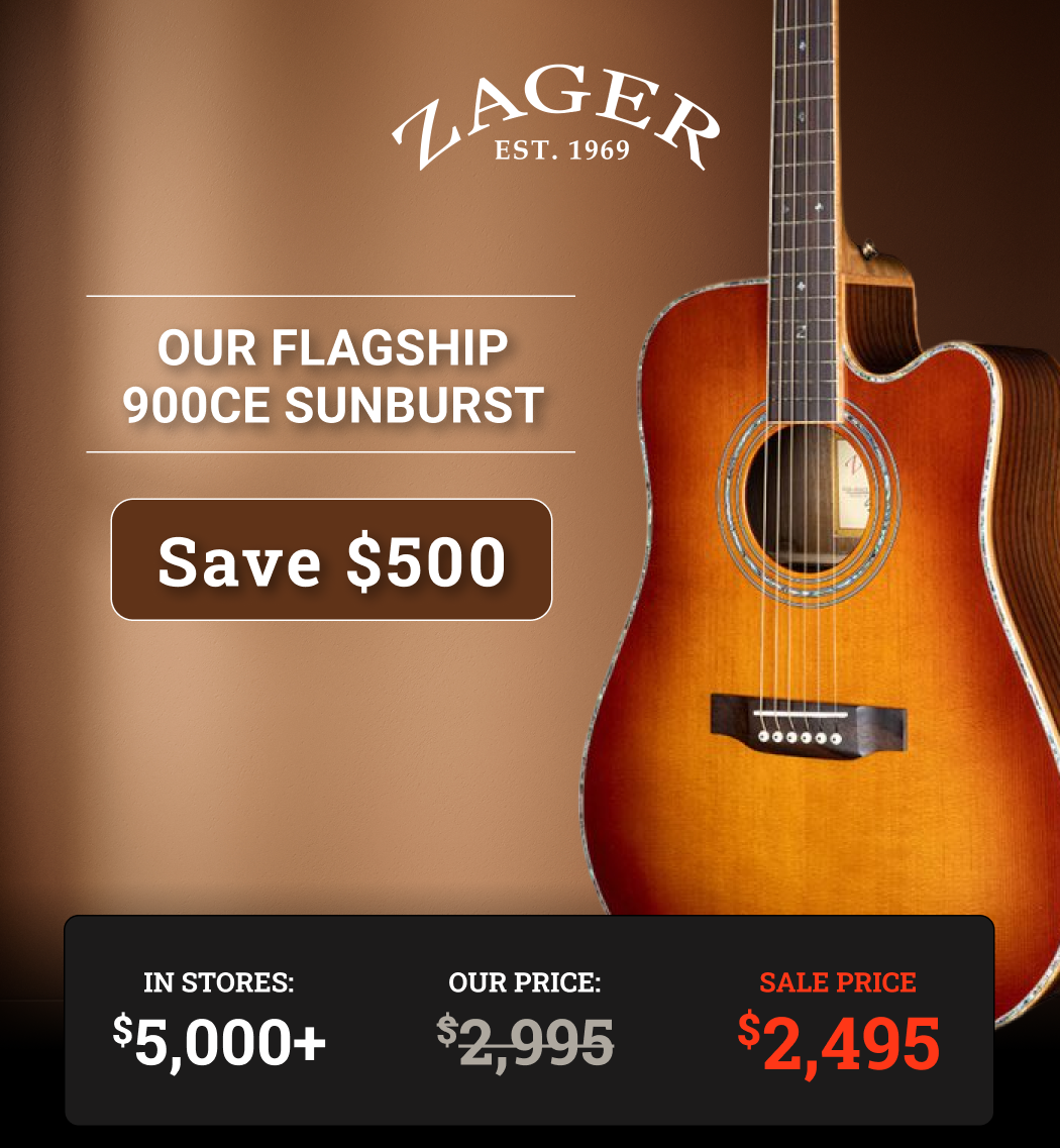 Save $500 on Our Flagship 900CE Sunburst