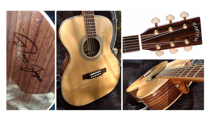 ZAD900 Solid Spruce/Rosewood Acoustic Pro Series Smaller 