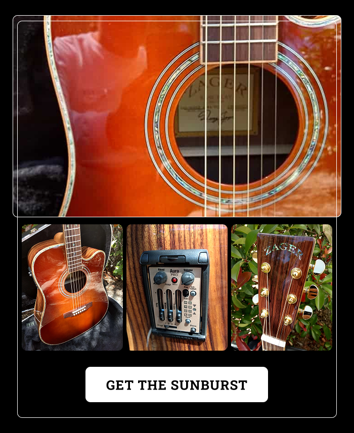 ZAD900CE Solid Spruce/Rosewood Acoustic Electric AURA Pro Series 50th Anniversary Tobacco Sunburst 