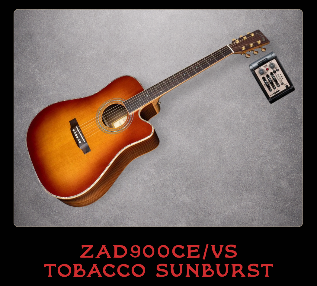 ZAD900CE/VS Tobacco Sunburst