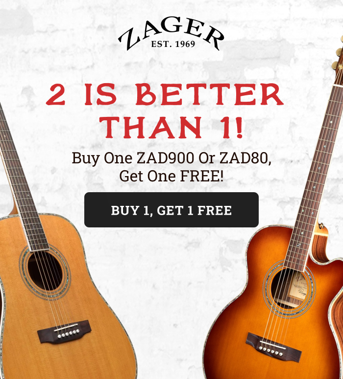 Buy One ZAD900 or ZAD80, Get One FREE!