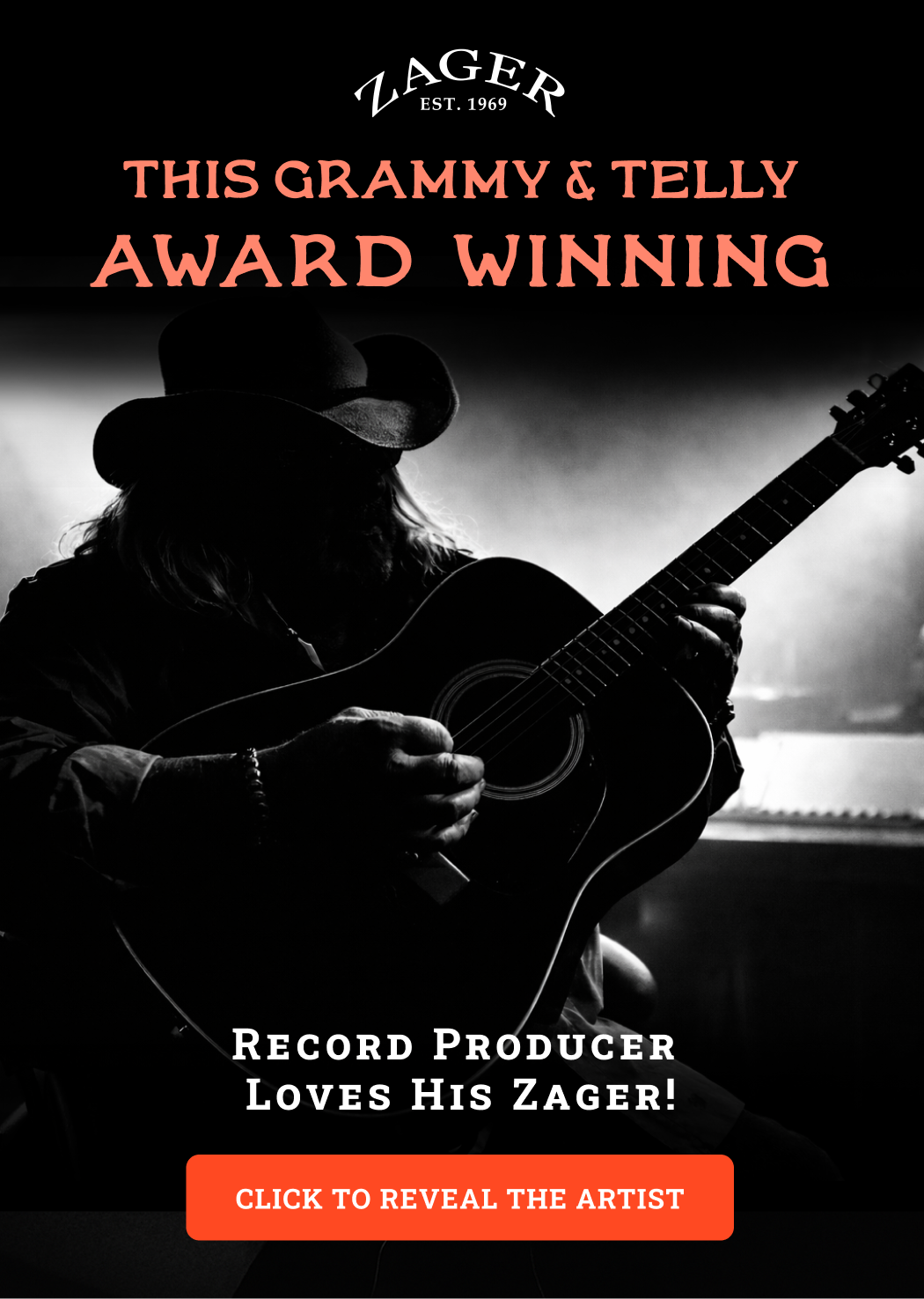 This Grammy & Telly Award Winning Record Producer Loves His Zager!