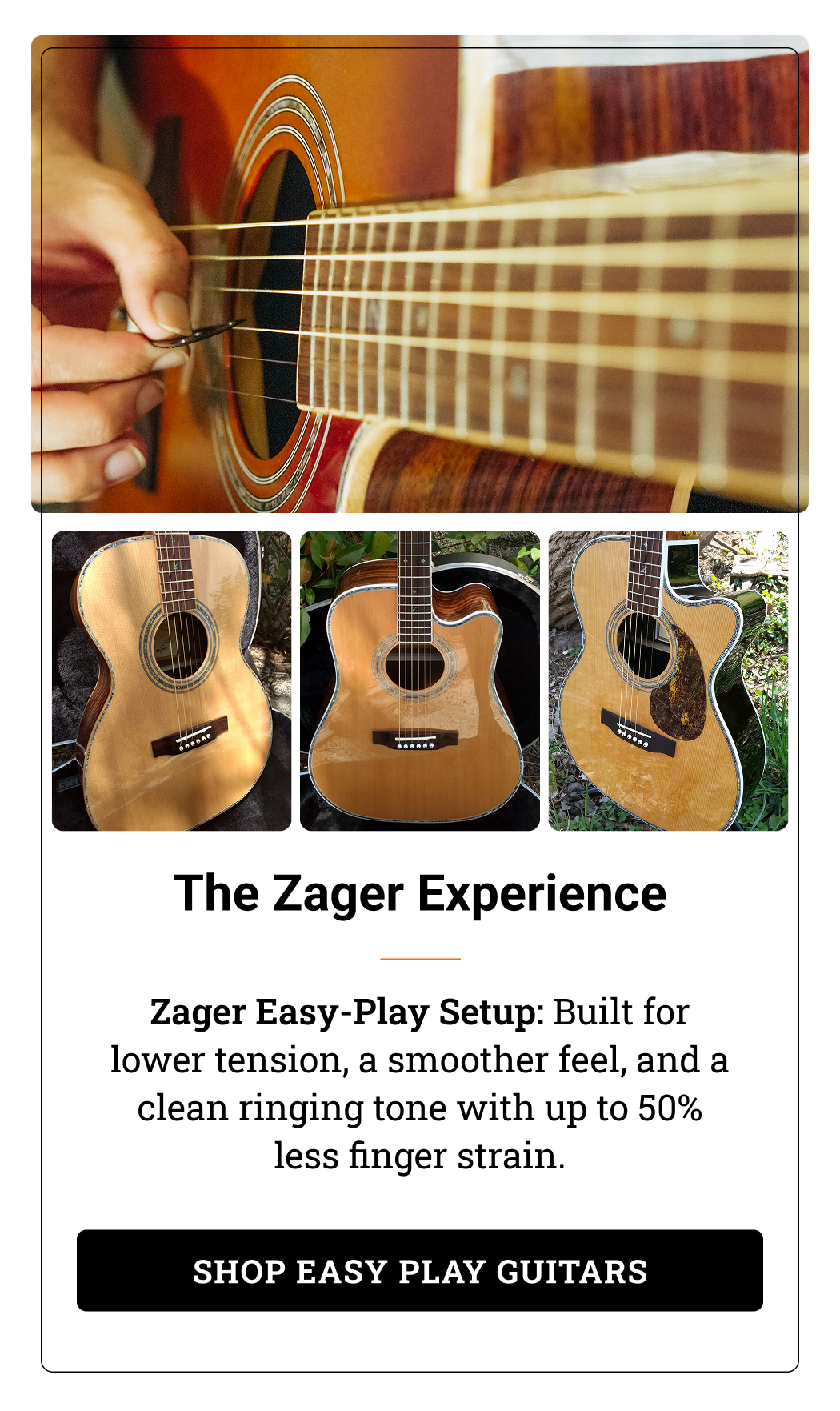 THE ZAGER EXPERIENCE