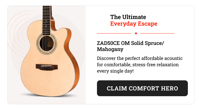 ZAD50CE Solid Spruce/Mahogany Acoustic Electric Smaller “OM” Size