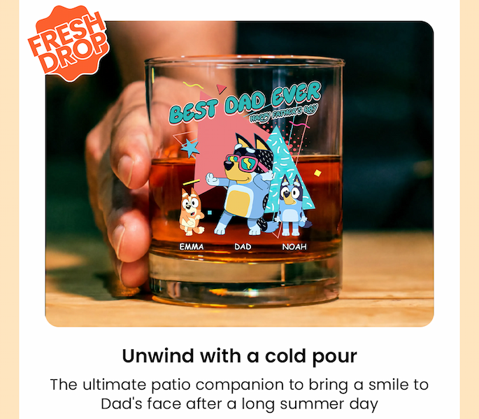 Personalized Whiskey Glass