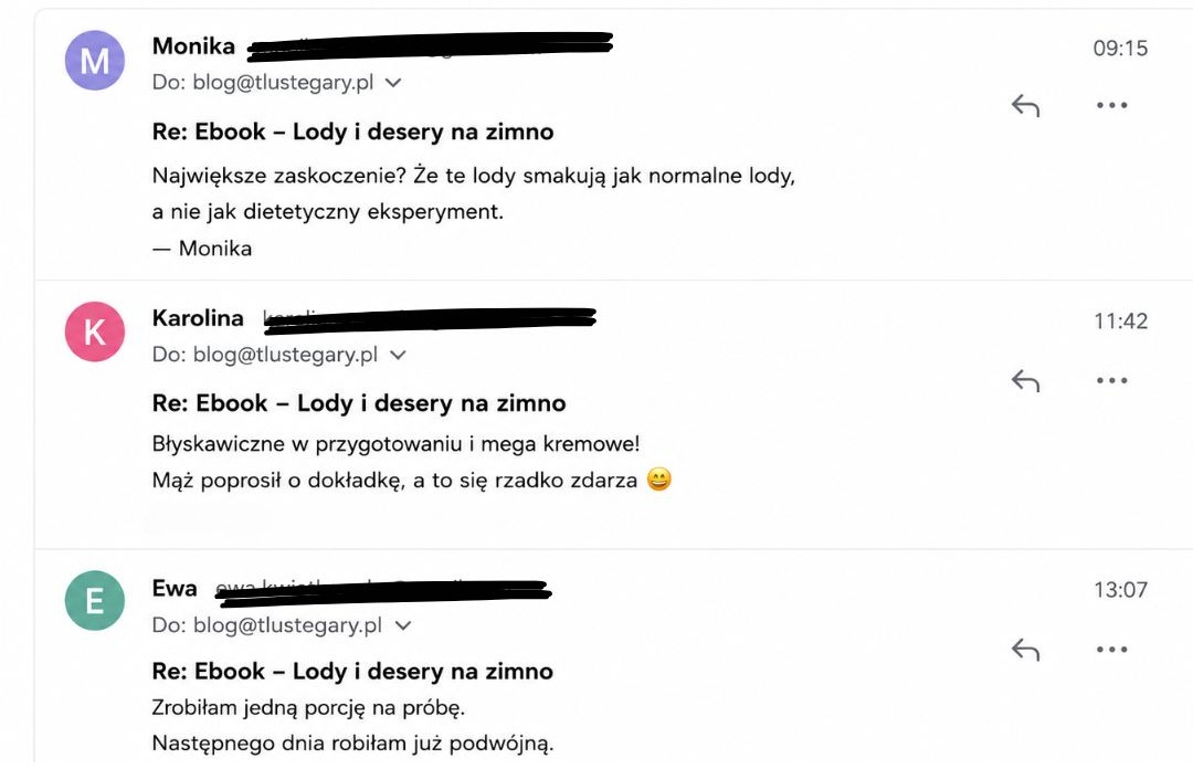 opinie ebook lody