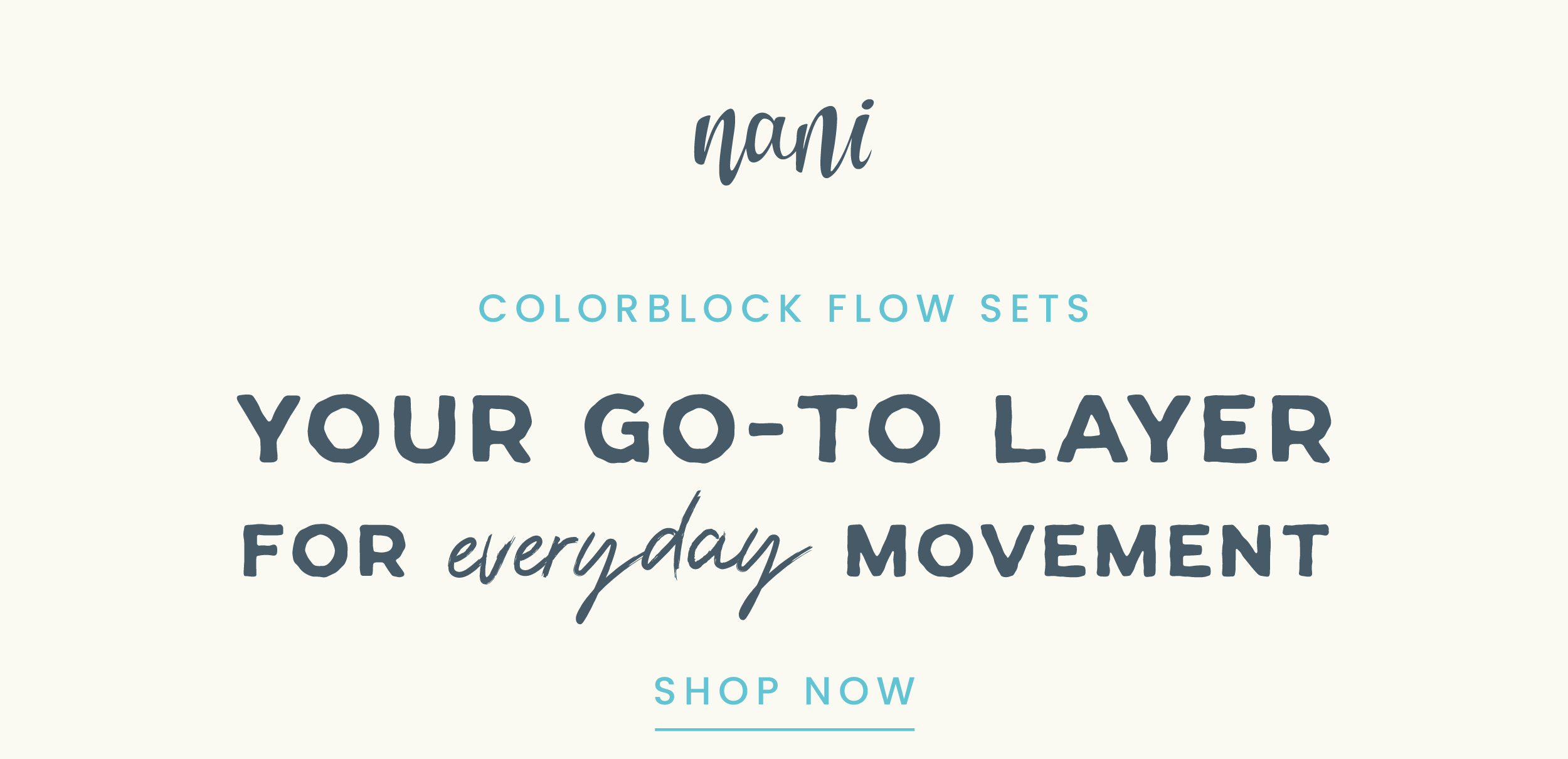 Colorblock Flow Sets | Your Go-To Layer for Everyday Movement