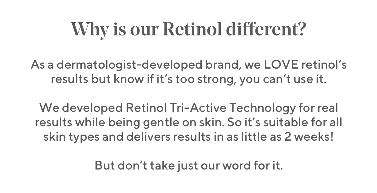 Try the 1 Retinol Brand in US for just £10 Murad