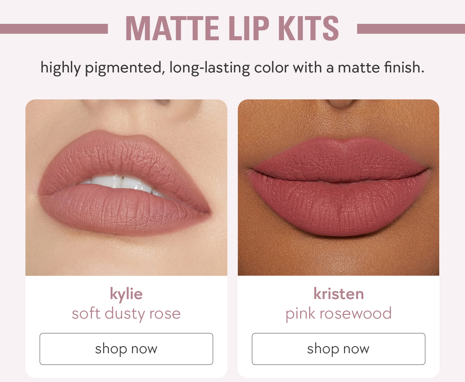 matte lip kits 
