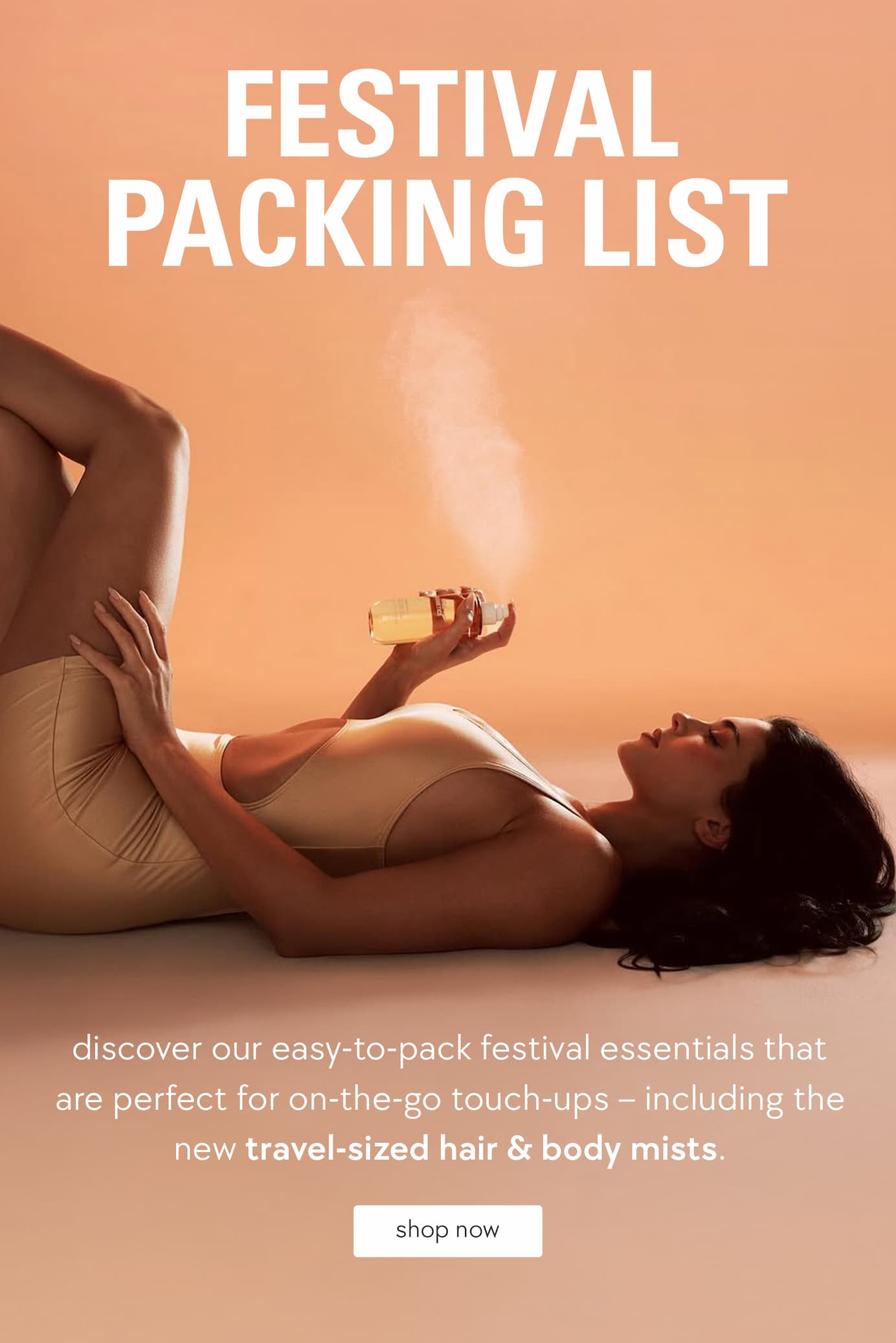 festival packing list