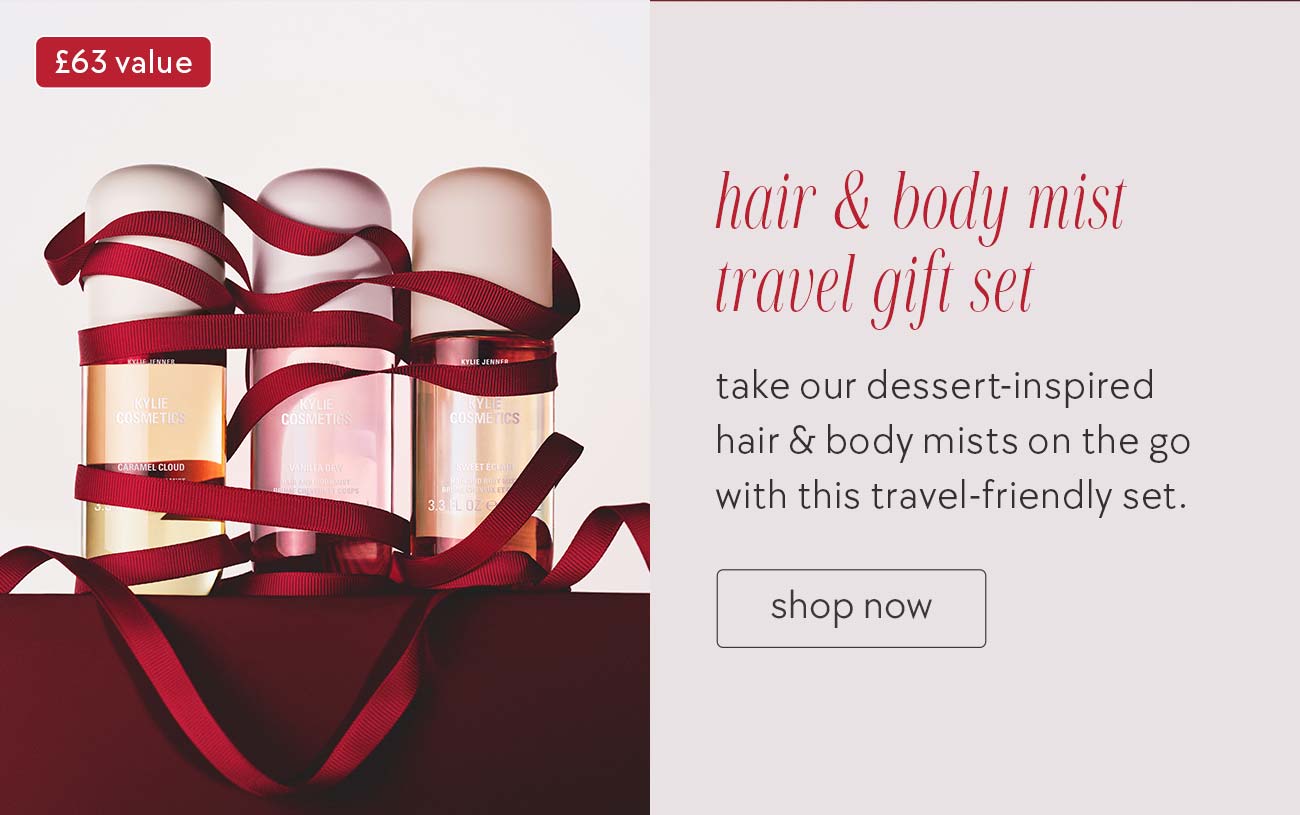 hair & body mist travel gift set