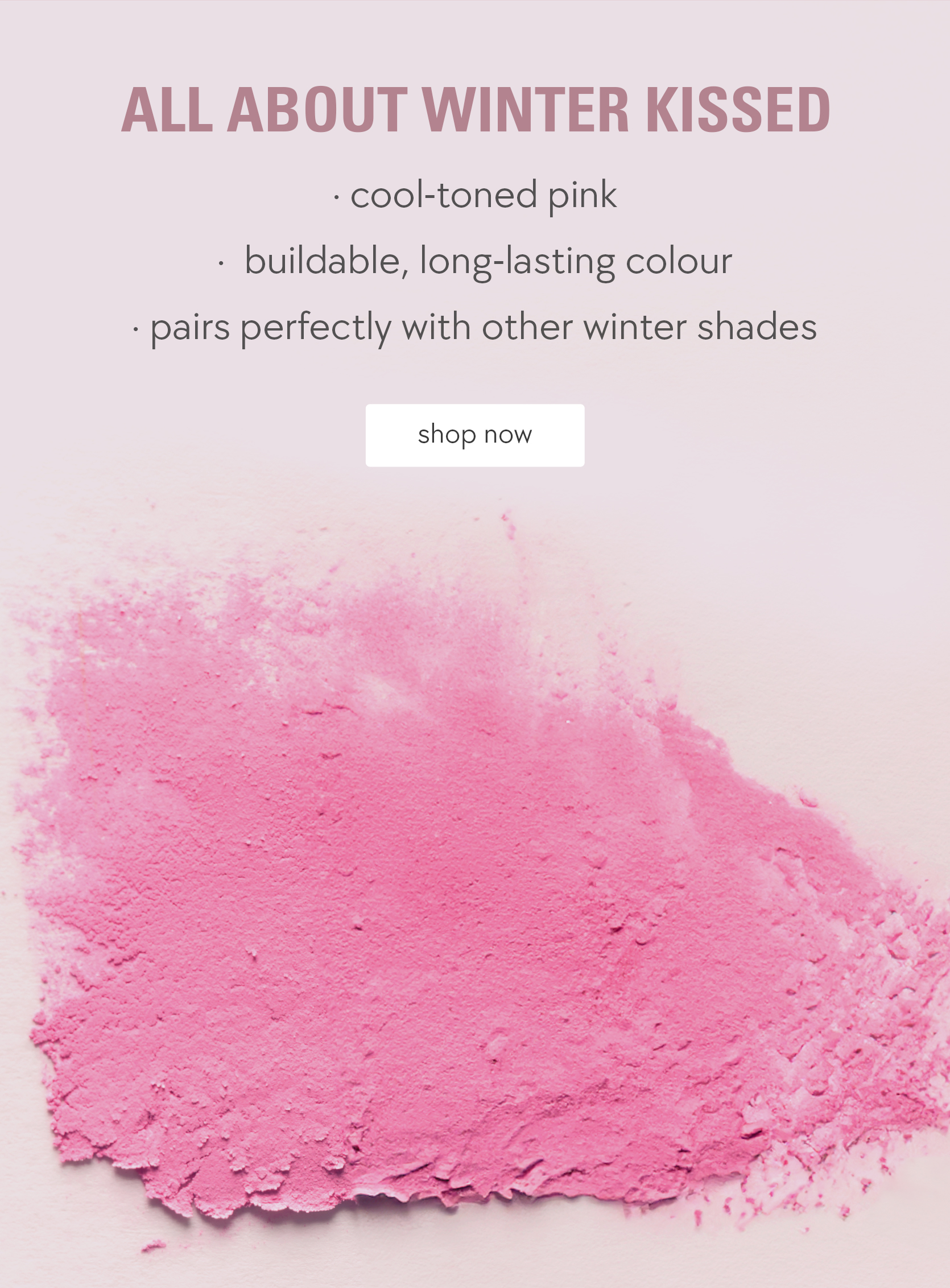 Winter Kissed Blush