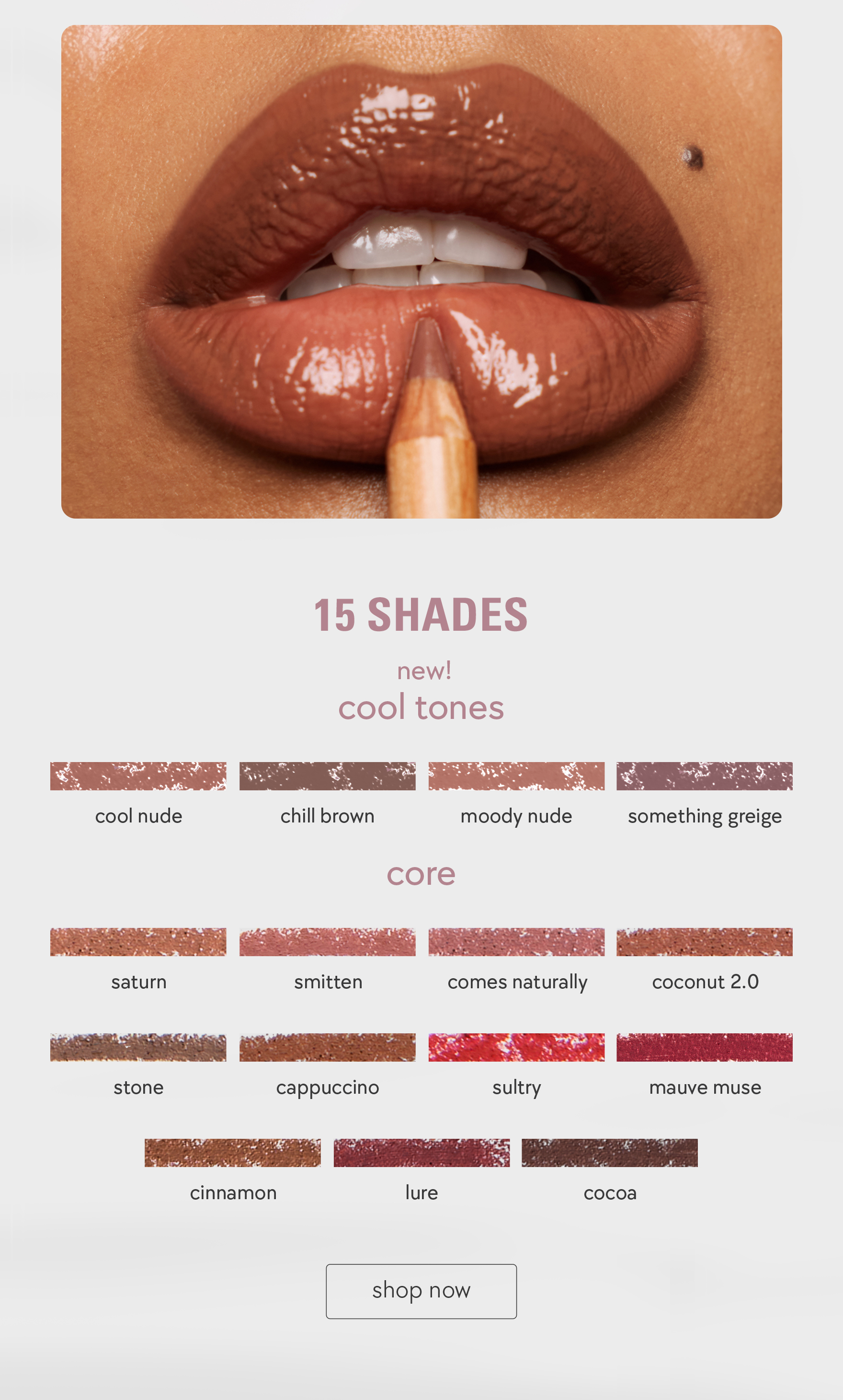 15 shades