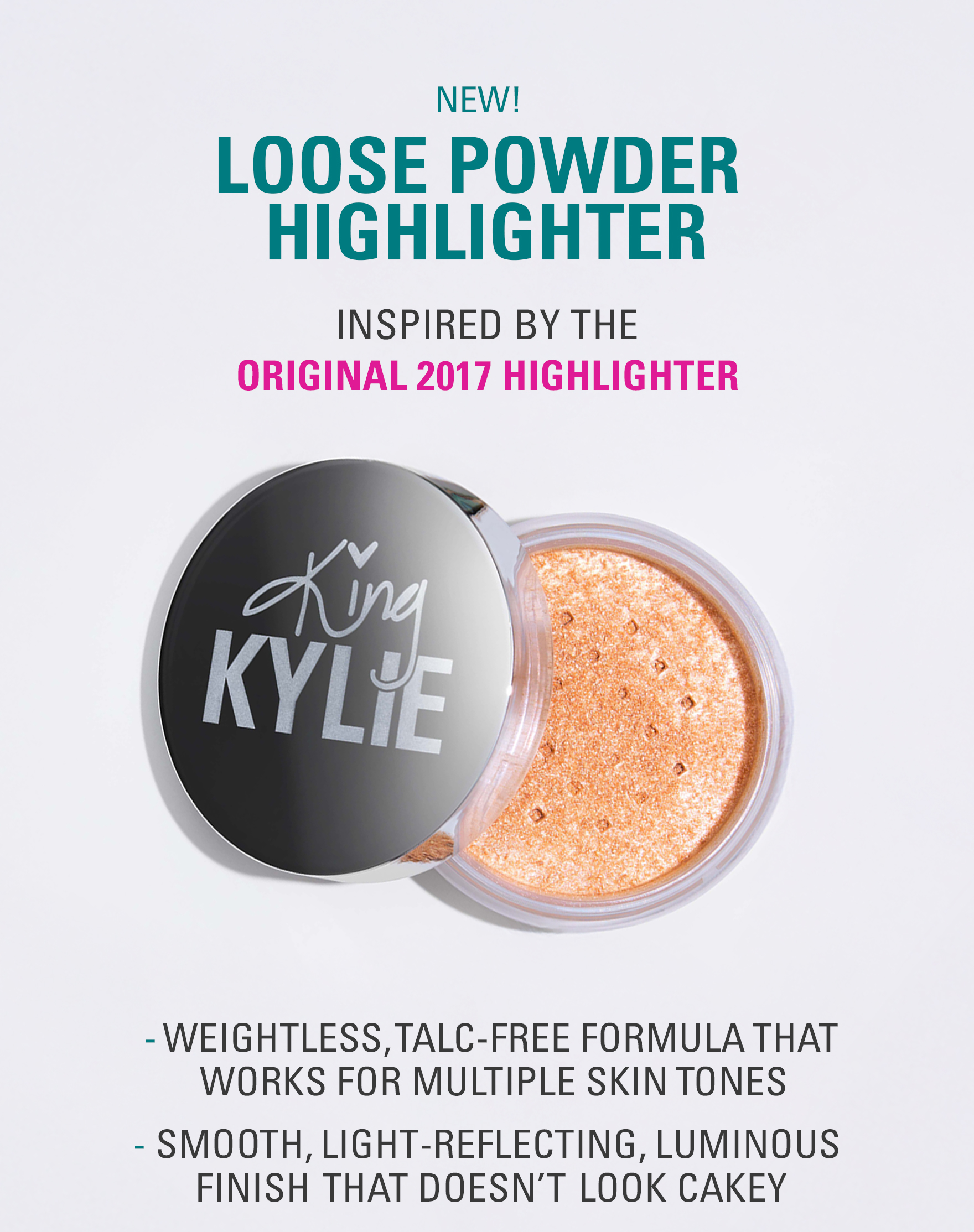 new! loose powder highlighter