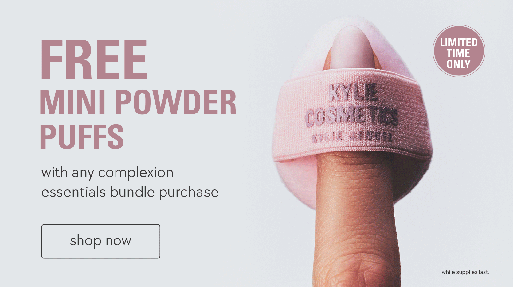 free mini powder puffs
