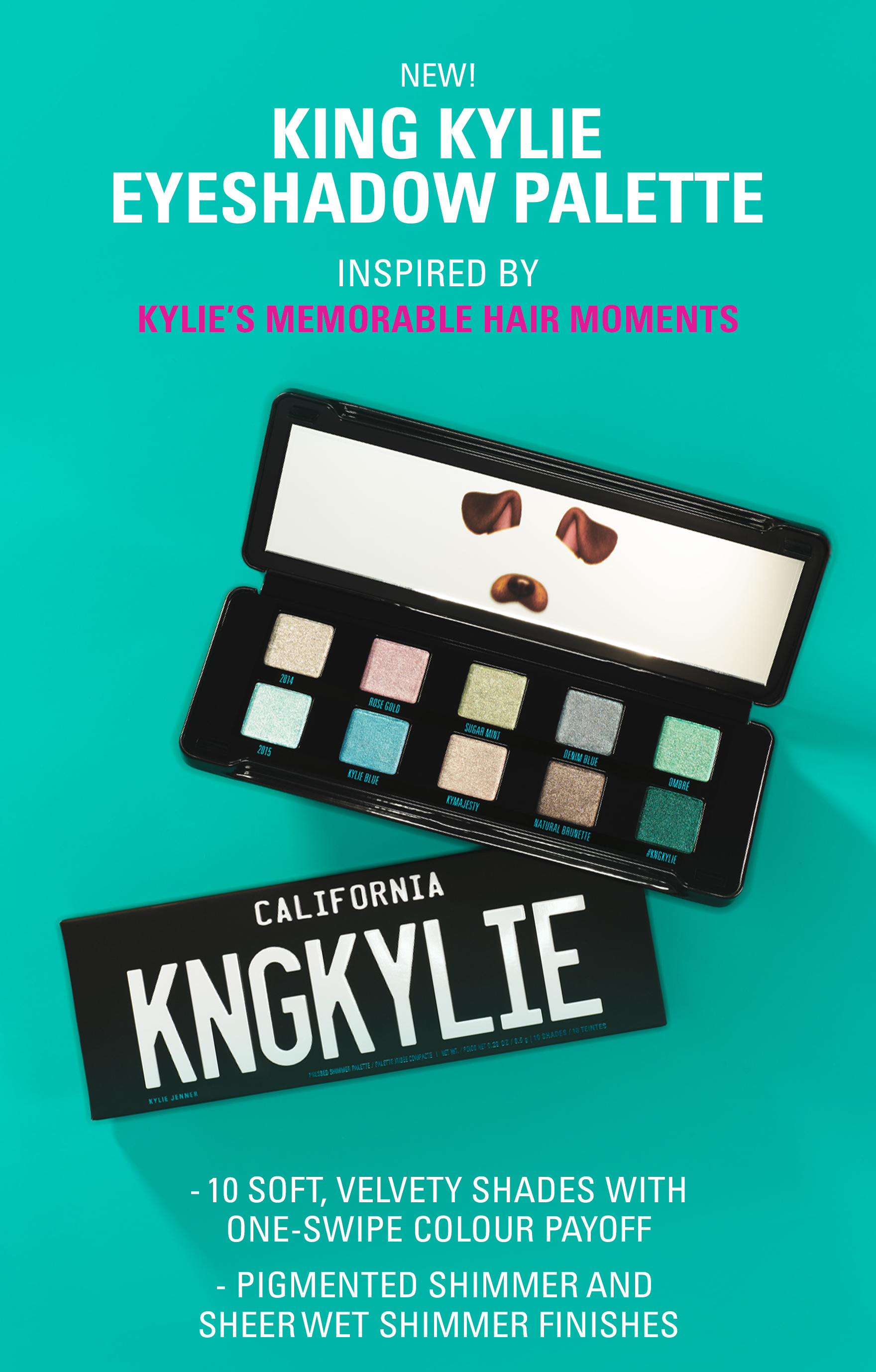 new! king kylie eyeshadow palette