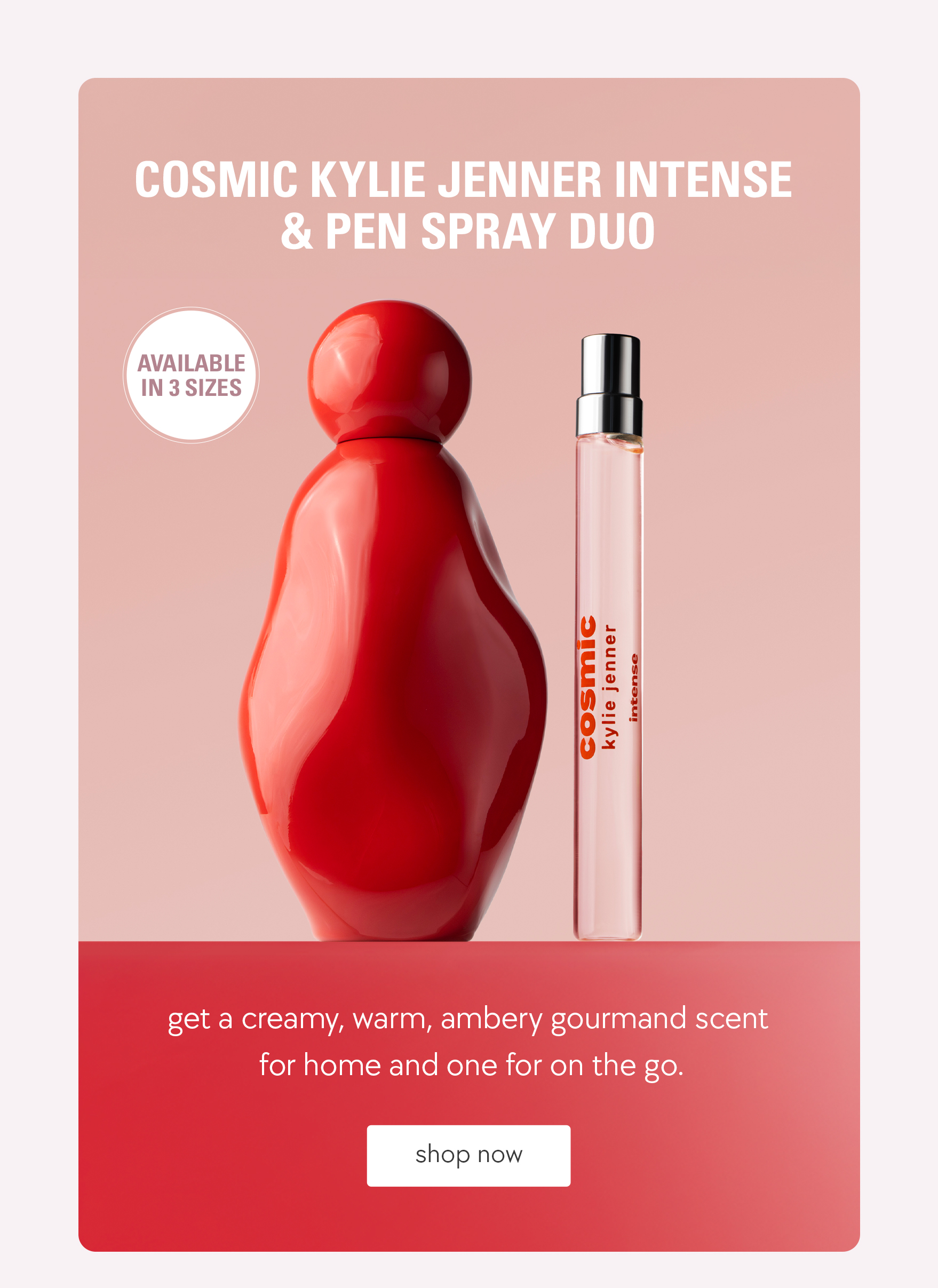 cosmic intense and pen spray 