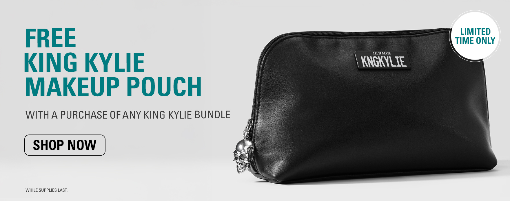 free king kylie makeup pouch