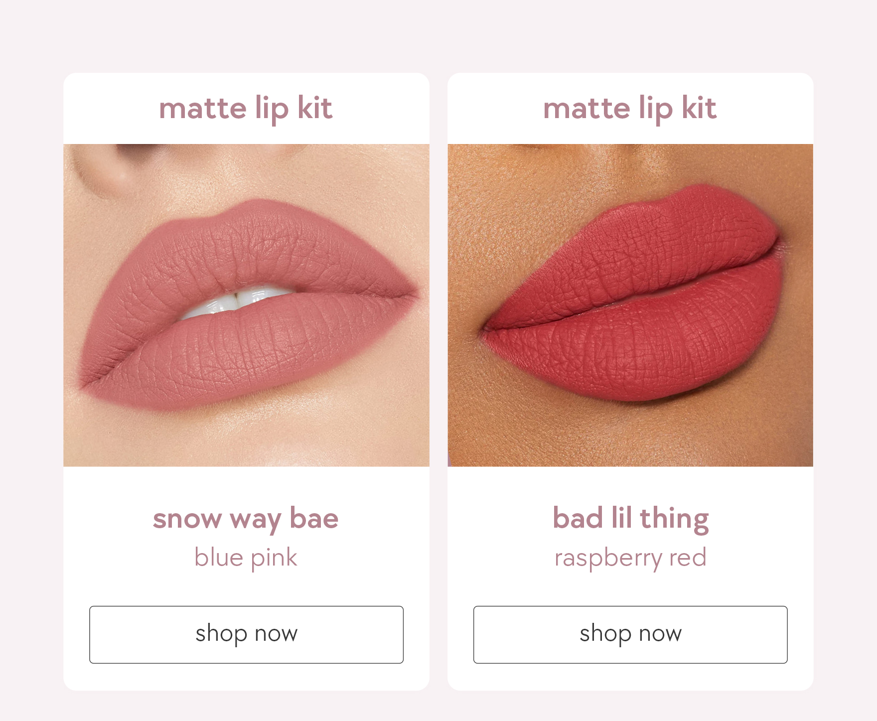matte lip kit