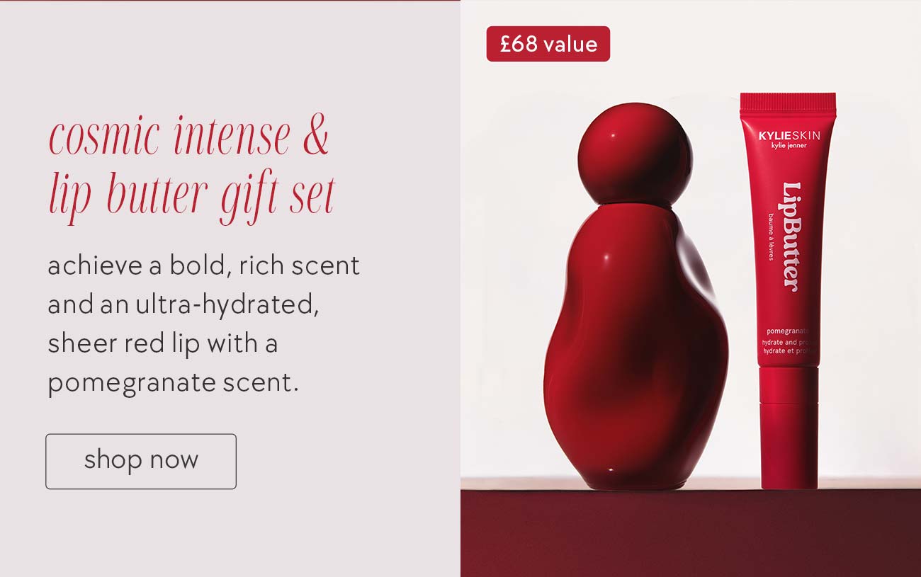 cosmic intense & lip butter gift set