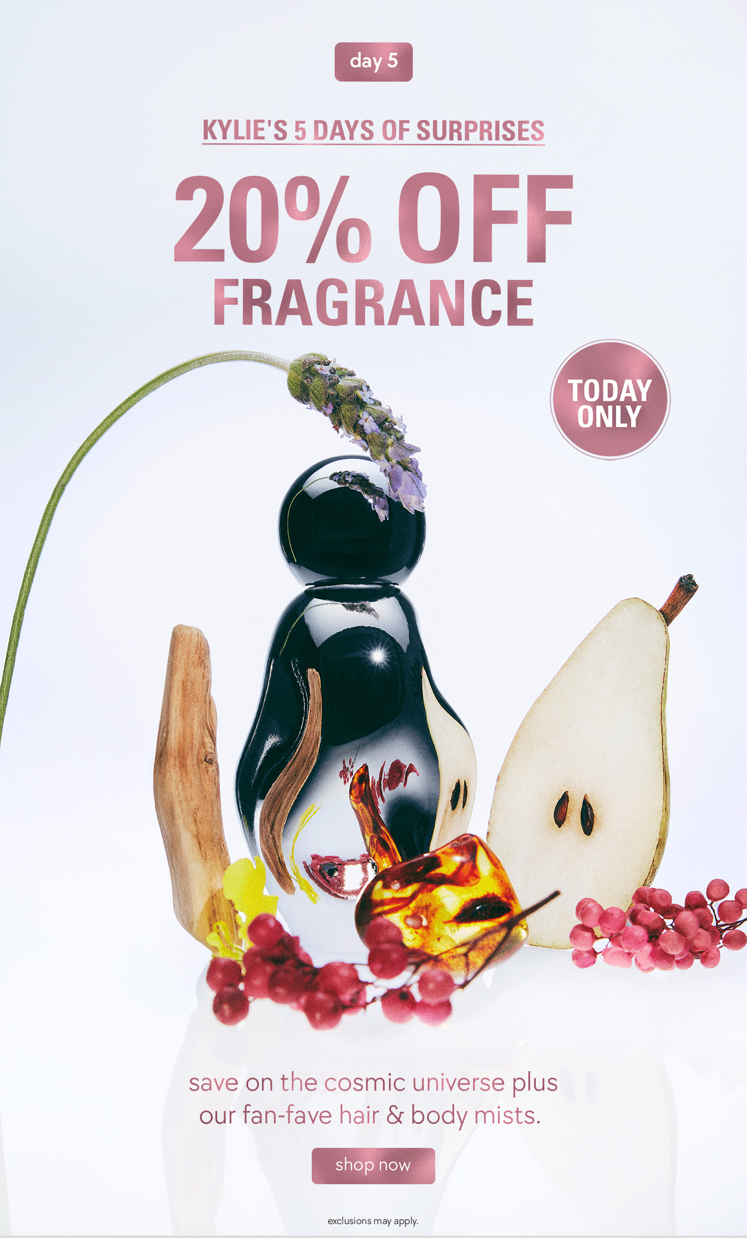 20% off fragrance