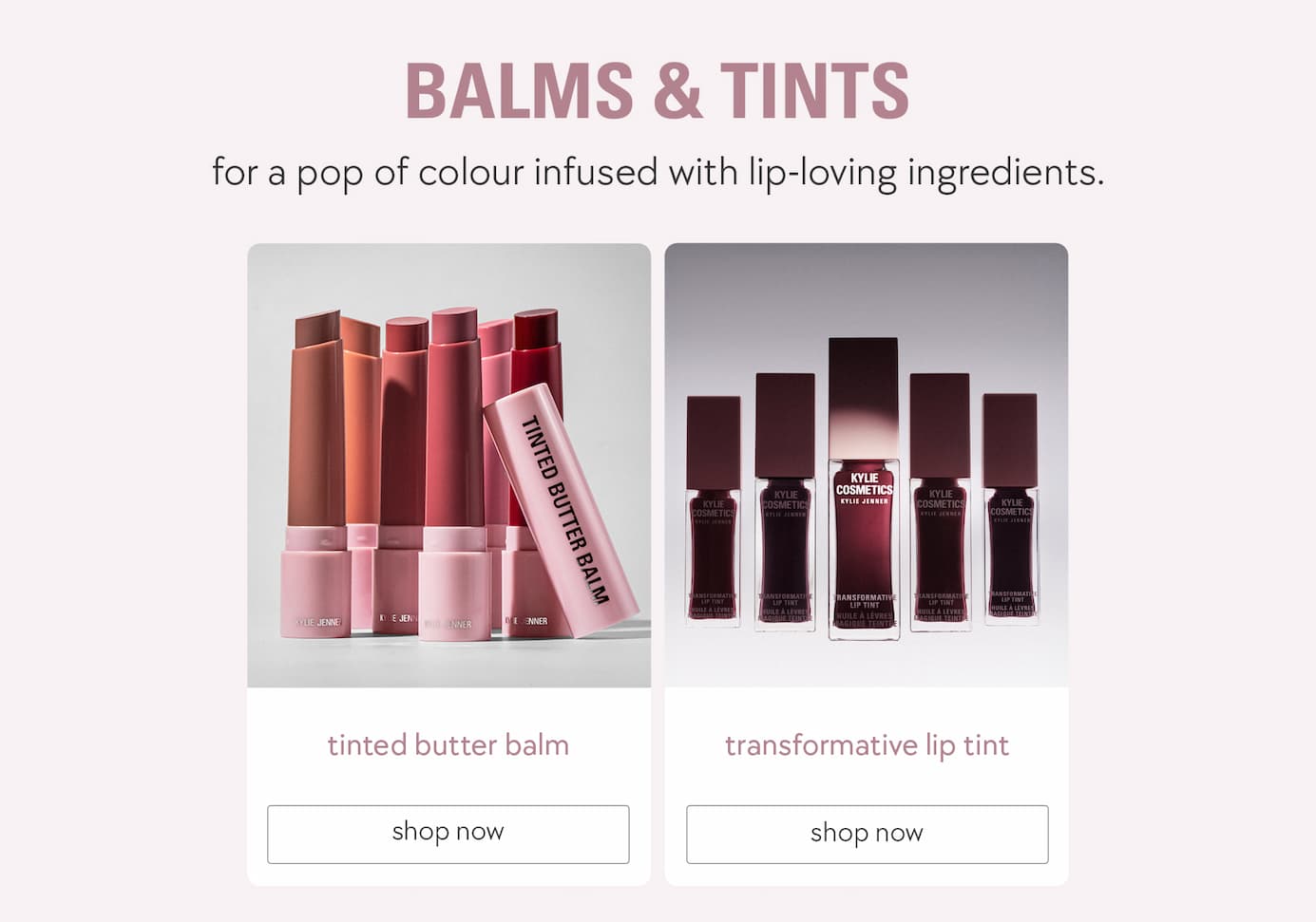 Balms & tints