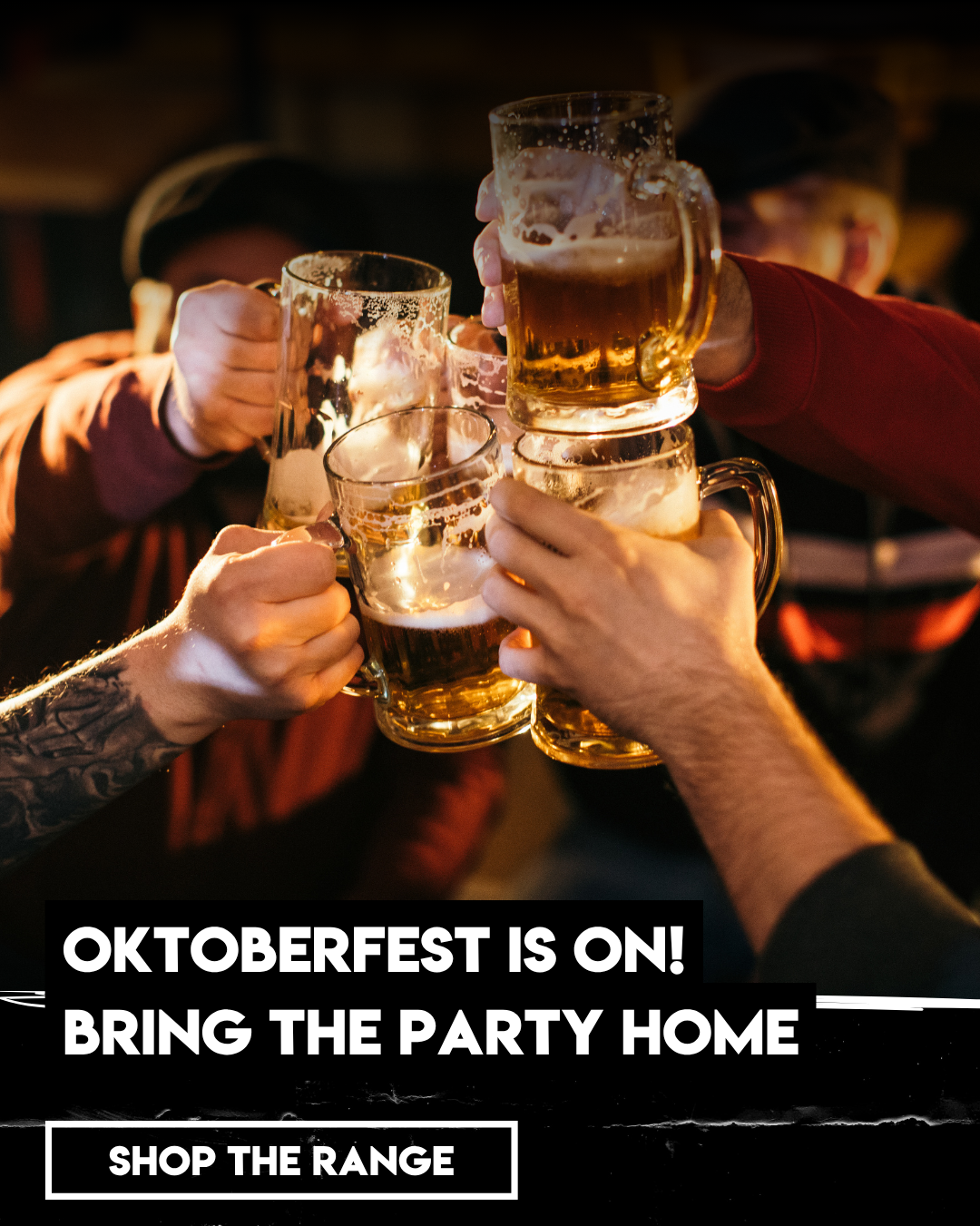 Oktoberfest is on! Bring the party home