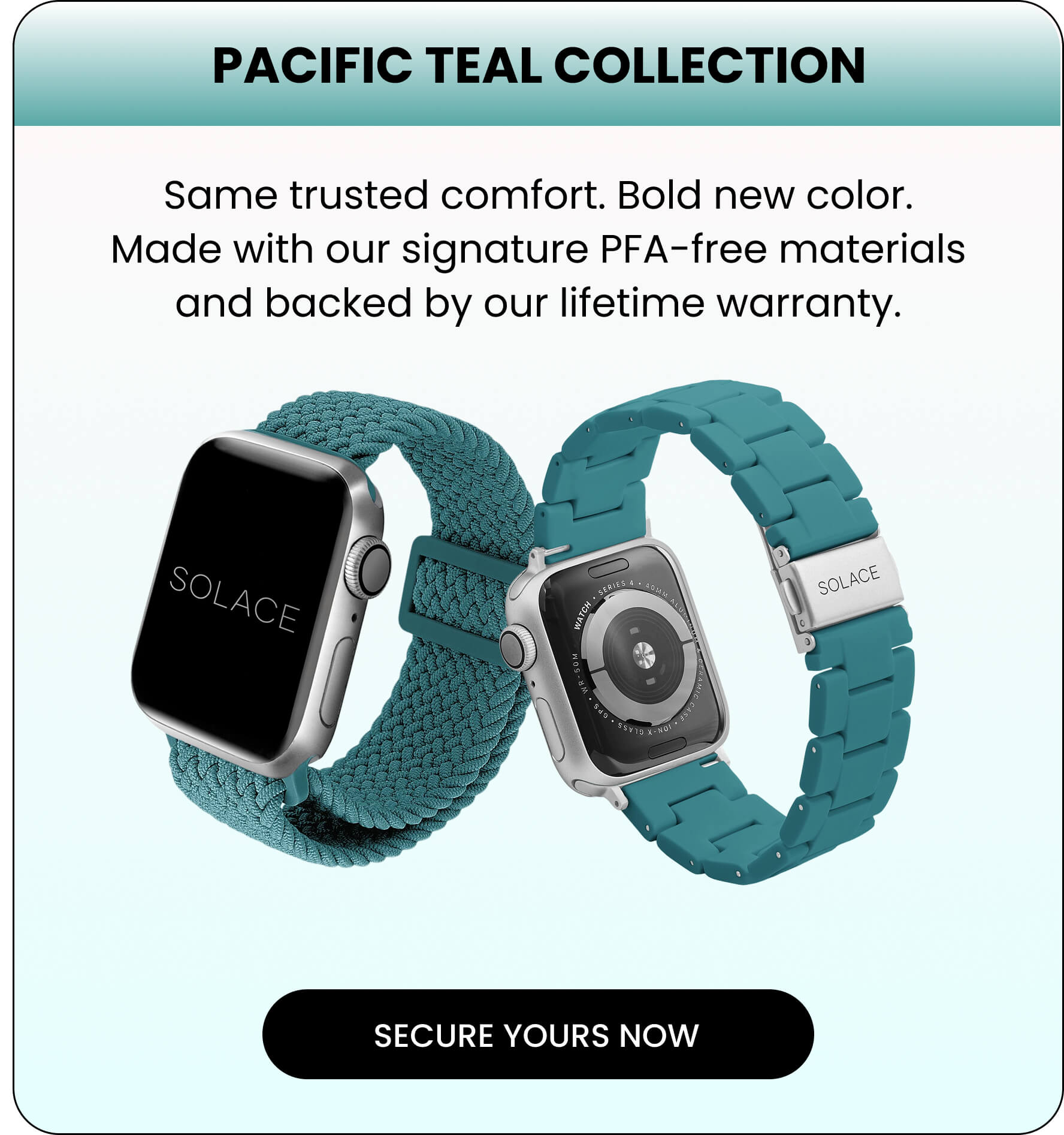 Pacific Teal Collection