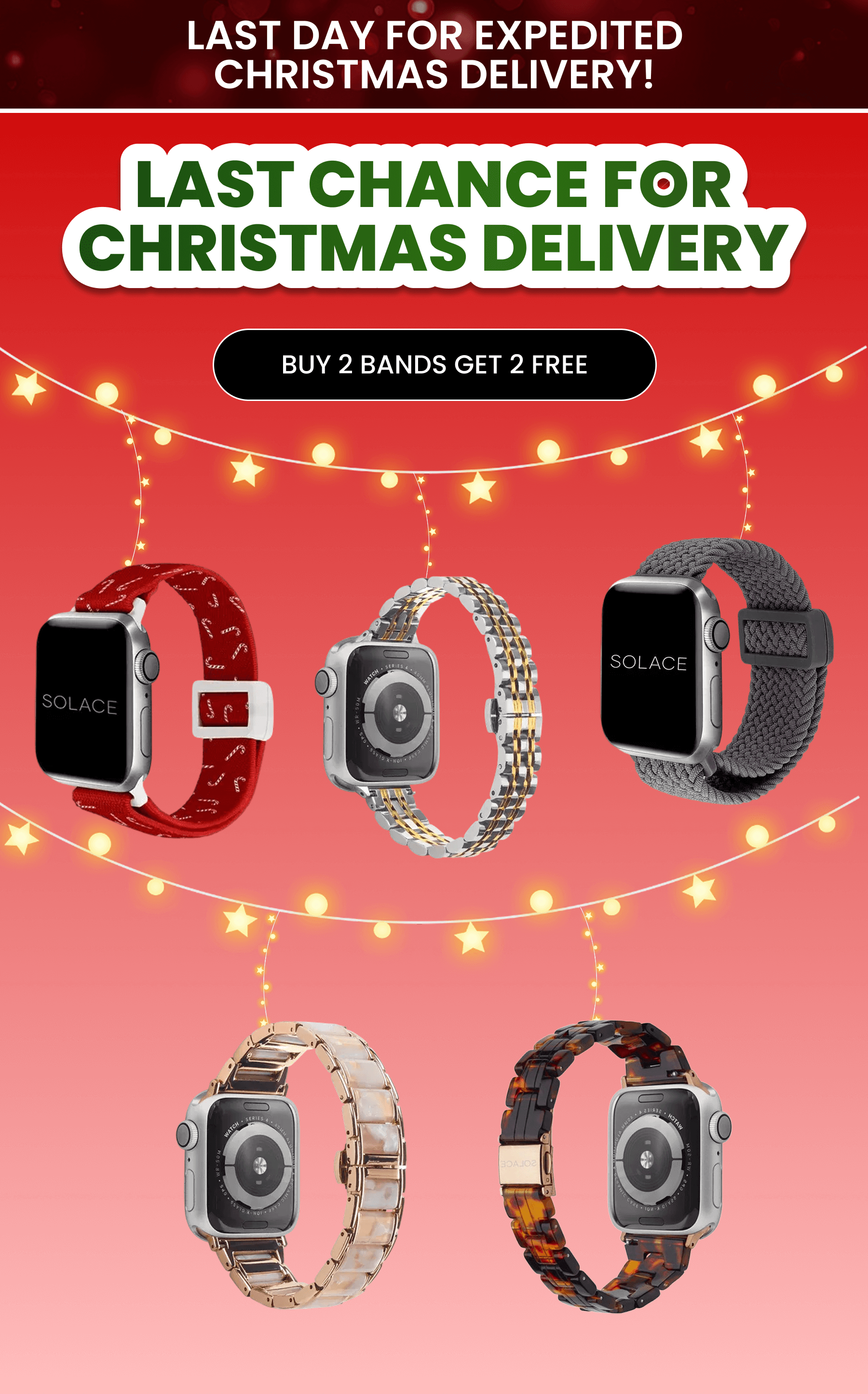 Last Day For Expedited Christmas Delivery!