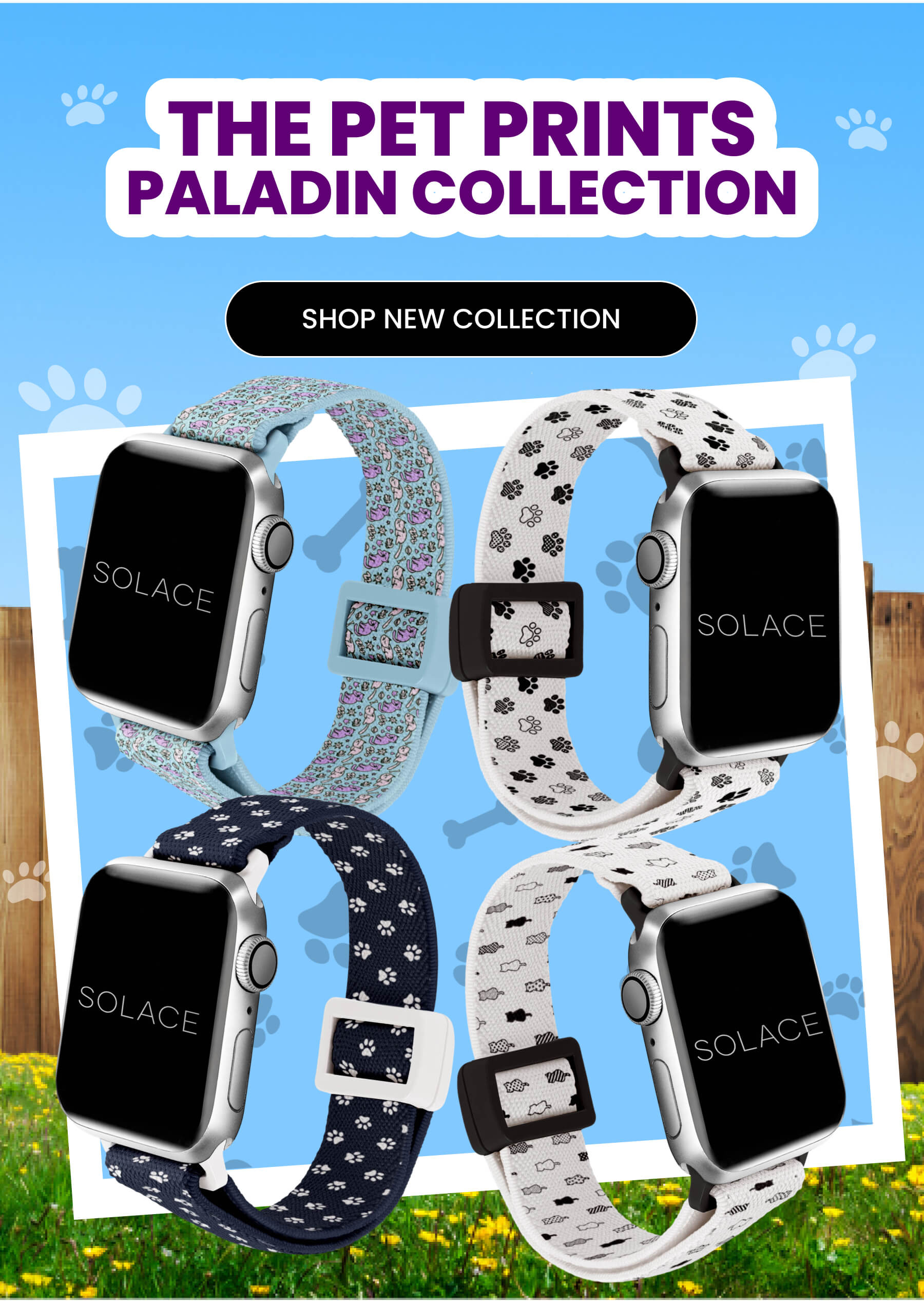 The pet prints paladin collection