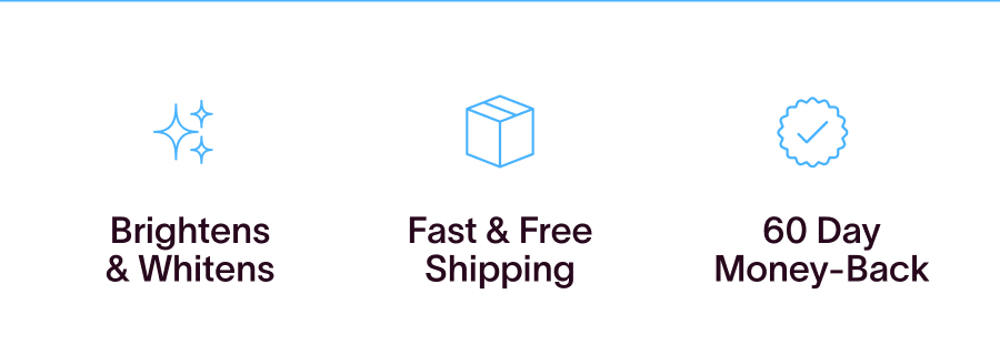 Brightens & Whitens - Fast & Free Shipping - 60 Day Money-Back