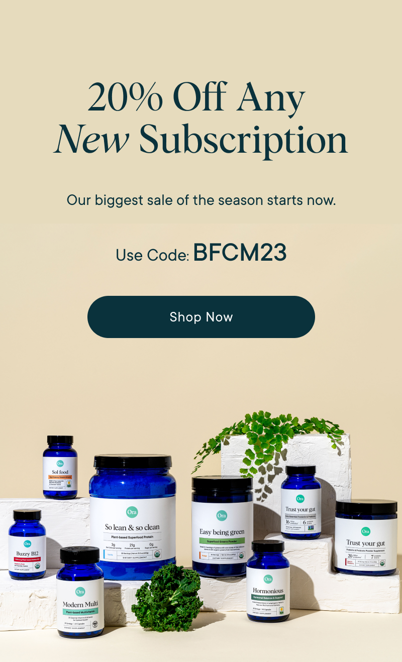 Black Friday Savings Are Live! 🎬 Ora Organic