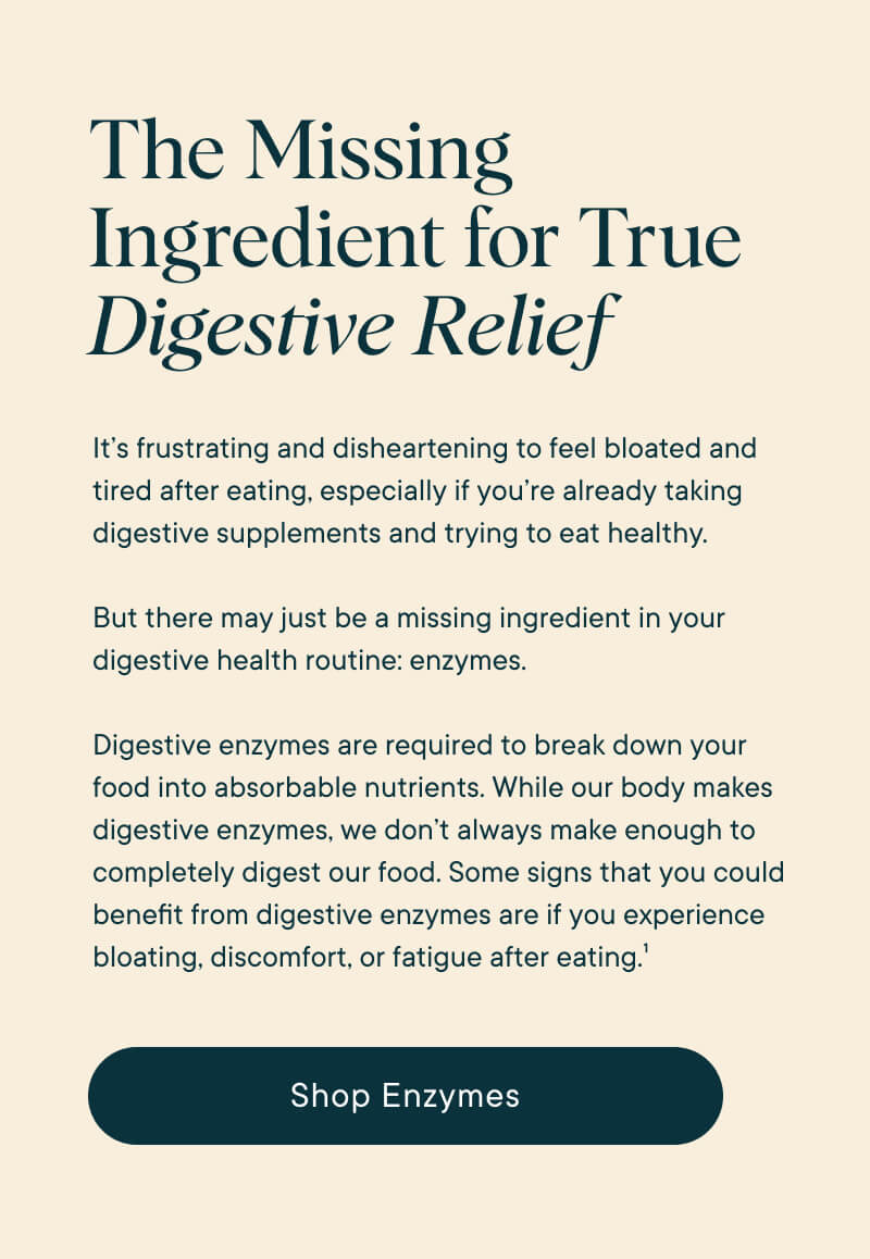 The Missing Ingredient for Digestive Relief Ora Organic