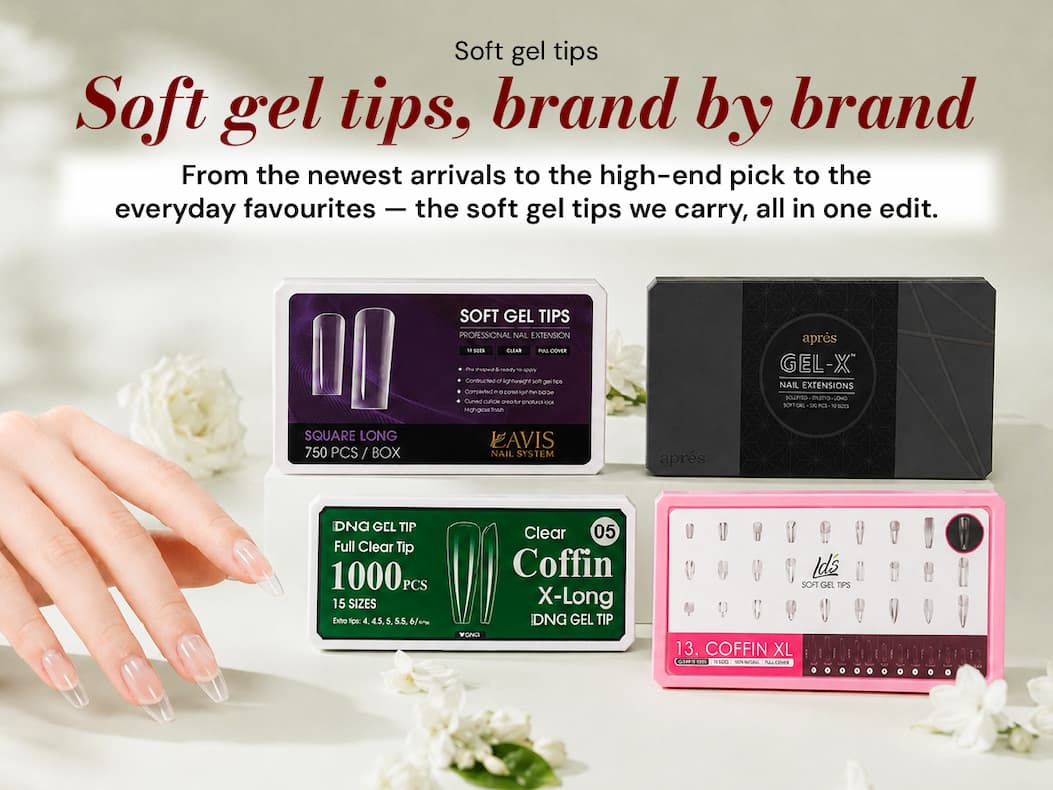 Soft gel tips, brand by brand
