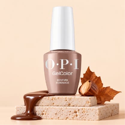 OPI N81 Bonfire Serenade gel polish