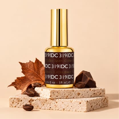 DND DC 319 Coffee Bean gel polish