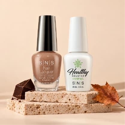 SNS AN03 Sweet Maple gel polish