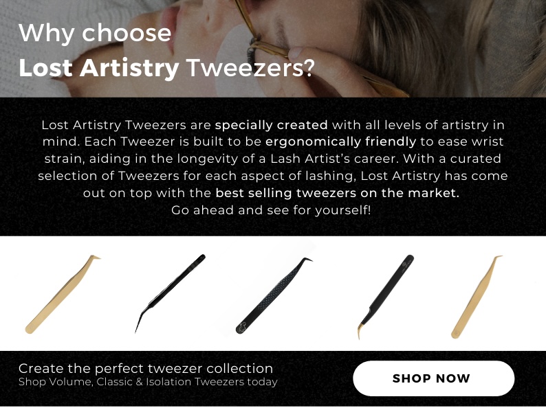 An easy way to increase your speed as a lash artist. Lost Artistry Lash