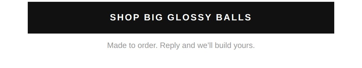 glossy product
