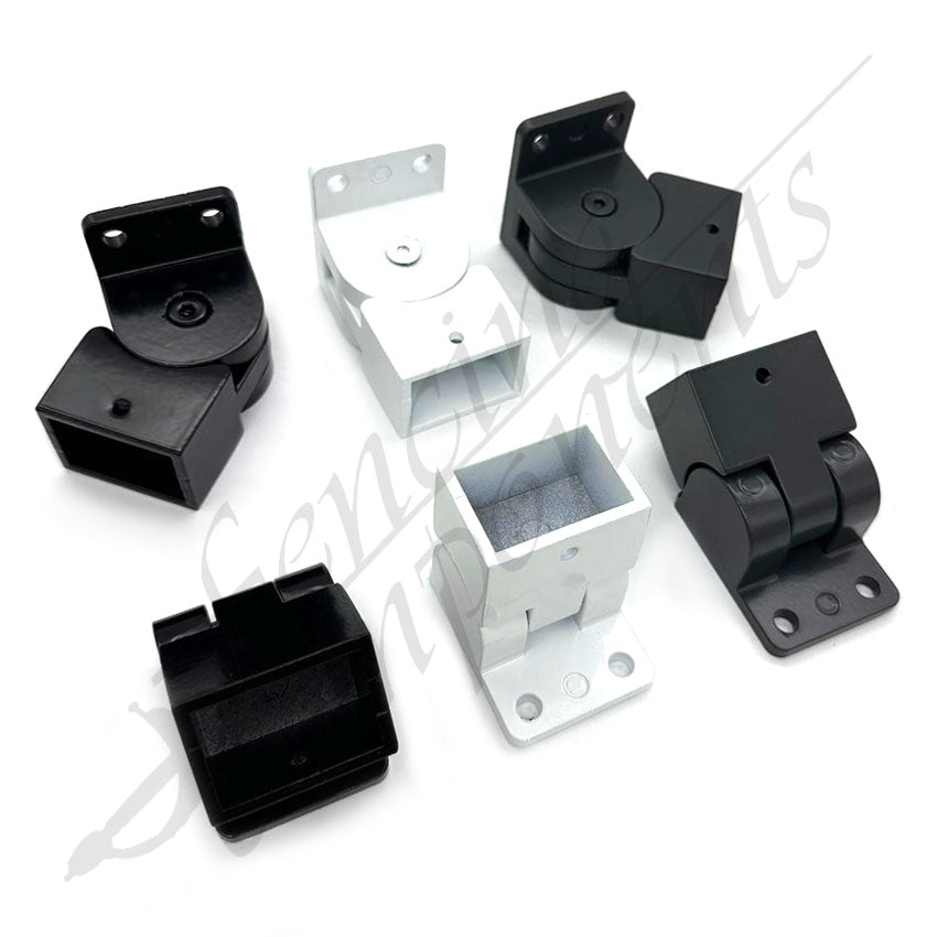 38x25mm Adjustable Swivel Bracket — Horizontal and Vertical comparison