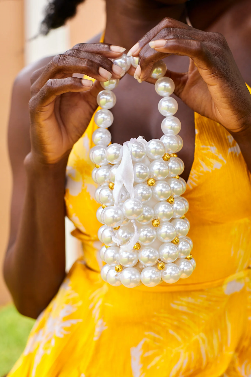 waist beads over dress Waist Beads by Nora: Styling for the Perfect Look
