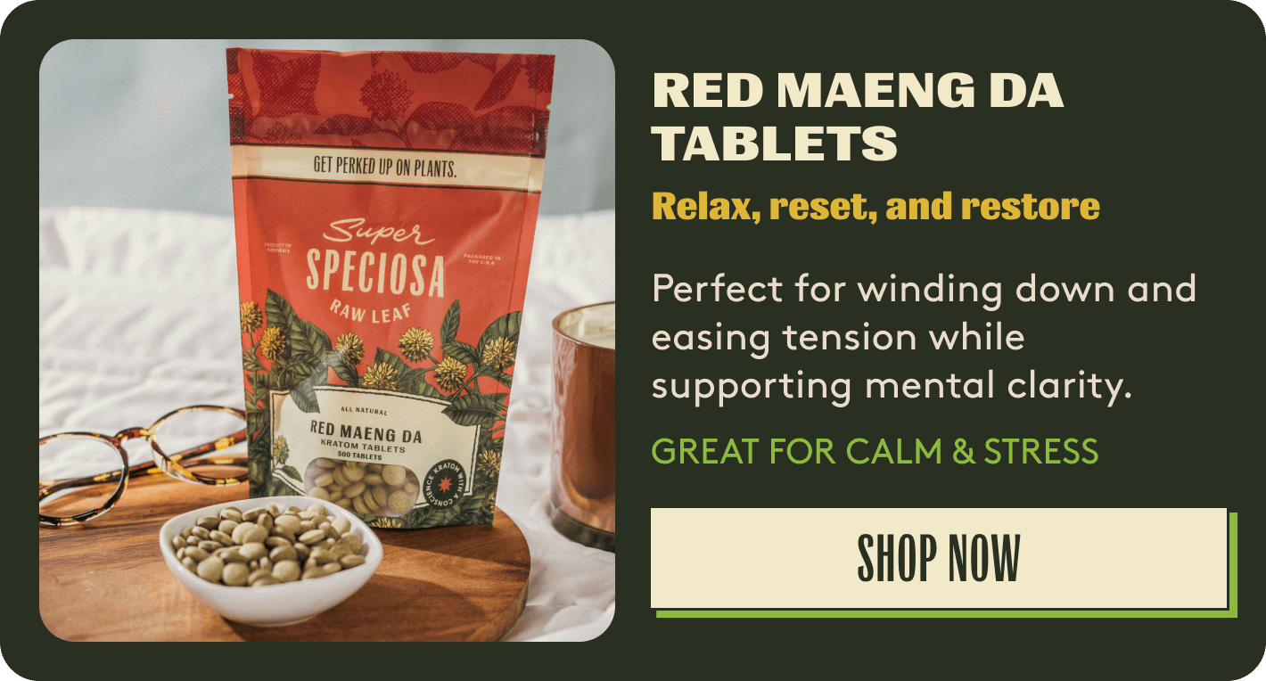 Red Maeng Da Tablets