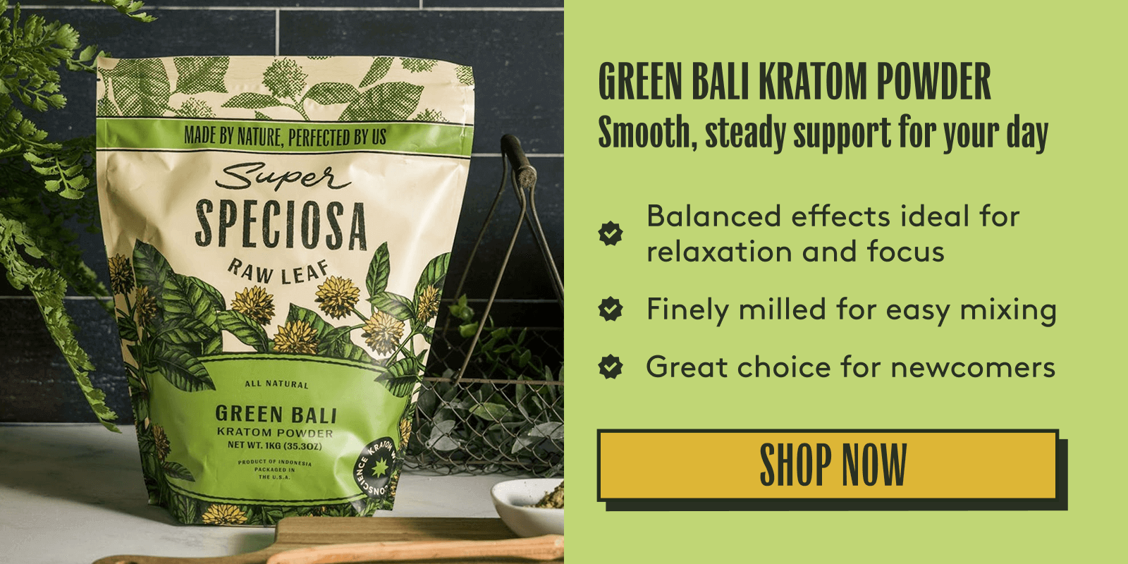 Green Bali Kratom Powder