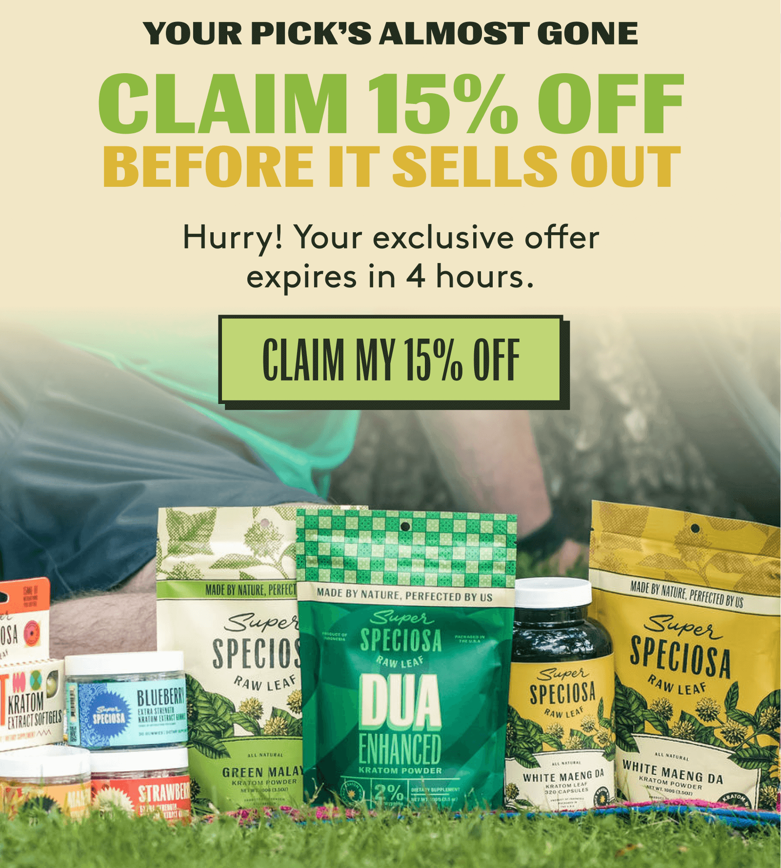 Your Pick's Almost Gone